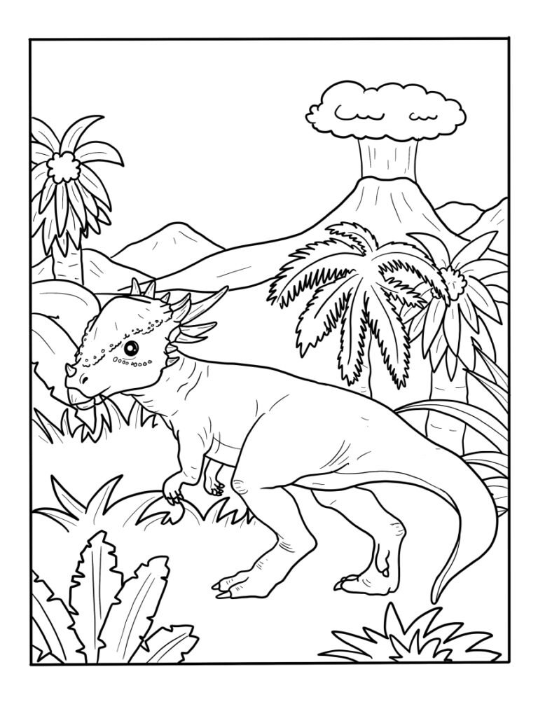 Download our printable dinosaur coloring sheets for boys totally free!