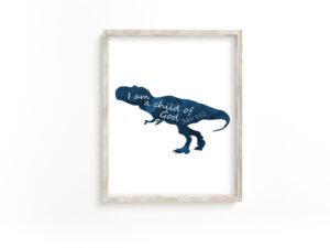 Tyrannosaurus-Child-Of-God-Printable