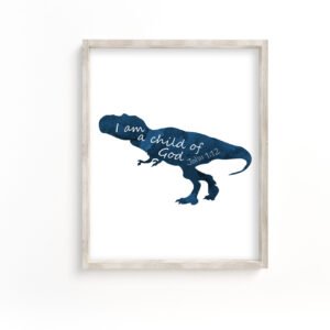 Tyrannosaurus-Child-Of-God-Printable