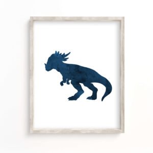 navy-dinosaur-decor-Pachycephalosaurus