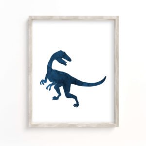 navy-dinosaur-print-Compsognathus