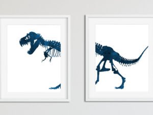 tyrannosaurus-dinosaur-skeleton-art