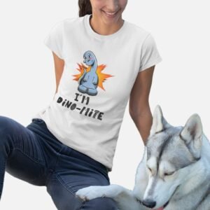 Dinosaur Pun, Punny T Shirt For Women, Dino-Mite