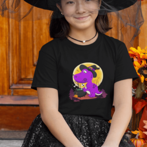 girl-wearing-halloween-shirt