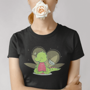 Meditation T Shirt For Women, Meditating Animals