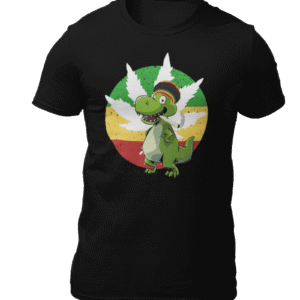 Funny Weed Shirt With Animals For Adults, Dinosaur Clothes
